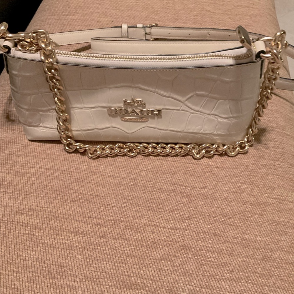 Coach cross body purse